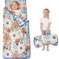 thumbnail image 1 of Pioneer Flower Floral Print Pattern Toddler Nap Mats for Kids Preschool,Sleeping Mat Bag or Kids,Toddler Sleeping Bag,Toddler Nap Mat or Daycare, 1 of 6