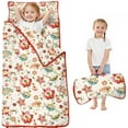 thumbnail image 1 of Pioneer Flower Floral Print Pattern Toddler Nap Mats for Kids Preschool,Sleeping Mat Bag or Kids,Toddler Sleeping Bag,Toddler Nap Mat or Daycare, 1 of 6
