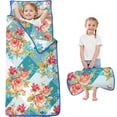 thumbnail image 1 of Pioneer Flower Floral Print Pattern Toddler Nap Mats for Kids Preschool,Sleeping Mat Bag or Kids,Toddler Sleeping Bag,Toddler Nap Mat or Daycare, 1 of 6
