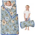 thumbnail image 1 of Pioneer Flower Floral Print Pattern Toddler Nap Mats for Kids Preschool,Sleeping Mat Bag or Kids,Toddler Sleeping Bag,Toddler Nap Mat or Daycare, 1 of 6