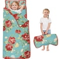 thumbnail image 1 of Pioneer Flower Floral Print Pattern Toddler Nap Mats for Kids Preschool,Sleeping Mat Bag or Kids,Toddler Sleeping Bag,Toddler Nap Mat or Daycare, 1 of 6