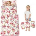 thumbnail image 1 of Pioneer Flower Floral Print Pattern Toddler Nap Mats for Kids Preschool,Sleeping Mat Bag or Kids,Toddler Sleeping Bag,Toddler Nap Mat or Daycare, 1 of 6