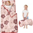 thumbnail image 1 of Pioneer Flower Floral Print Pattern Toddler Nap Mats for Kids Preschool,Sleeping Mat Bag or Kids,Toddler Sleeping Bag,Toddler Nap Mat or Daycare, 1 of 6