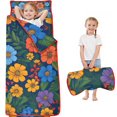 thumbnail image 1 of Pioneer Flower Floral Print Pattern Toddler Nap Mats for Kids Preschool,Sleeping Mat Bag or Kids,Toddler Sleeping Bag,Toddler Nap Mat or Daycare, 1 of 6