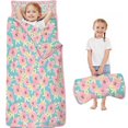 thumbnail image 1 of Pioneer Flower Floral Print Pattern Toddler Nap Mats for Kids Preschool,Sleeping Mat Bag or Kids,Toddler Sleeping Bag,Toddler Nap Mat or Daycare, 1 of 6