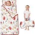 thumbnail image 1 of Pioneer Flower Floral Print Pattern Toddler Nap Mats for Kids Preschool,Sleeping Mat Bag or Kids,Toddler Sleeping Bag,Toddler Nap Mat or Daycare, 1 of 6