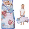 thumbnail image 1 of Pioneer Flower Floral Print Pattern Toddler Nap Mats for Kids Preschool,Sleeping Mat Bag or Kids,Toddler Sleeping Bag,Toddler Nap Mat or Daycare, 1 of 6