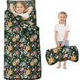 thumbnail image 1 of Pioneer Flower Floral Print Pattern Toddler Nap Mats for Kids Preschool,Sleeping Mat Bag or Kids,Toddler Sleeping Bag,Toddler Nap Mat or Daycare, 1 of 6