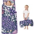 thumbnail image 1 of Pioneer Flower Floral Print Pattern Toddler Nap Mats for Kids Preschool,Sleeping Mat Bag or Kids,Toddler Sleeping Bag,Toddler Nap Mat or Daycare, 1 of 6