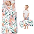thumbnail image 1 of Pioneer Flower Floral Print Pattern Toddler Nap Mats for Kids Preschool,Sleeping Mat Bag or Kids,Toddler Sleeping Bag,Toddler Nap Mat or Daycare, 1 of 6