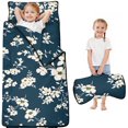 thumbnail image 1 of Pioneer Flower Floral Print Pattern Toddler Nap Mats for Kids Preschool,Sleeping Mat Bag or Kids,Toddler Sleeping Bag,Toddler Nap Mat or Daycare, 1 of 6
