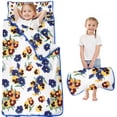 thumbnail image 1 of Pioneer Flower Floral Print Pattern Toddler Nap Mats for Kids Preschool,Sleeping Mat Bag or Kids,Toddler Sleeping Bag,Toddler Nap Mat or Daycare, 1 of 6