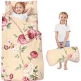 thumbnail image 1 of Pioneer Flower Floral Print Pattern Toddler Nap Mats for Kids Preschool,Sleeping Mat Bag or Kids,Toddler Sleeping Bag,Toddler Nap Mat or Daycare, 1 of 6