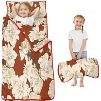 Pioneer Flower Floral Print Pattern Toddler Nap Mats for Kids Preschool,Sleeping Mat Bag or Kids,Toddler Sleeping Bag,Toddler Nap Mat or Daycare