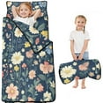 thumbnail image 1 of Pioneer Flower Floral Print Pattern Toddler Nap Mats for Kids Preschool,Sleeping Mat Bag or Kids,Toddler Sleeping Bag,Toddler Nap Mat or Daycare, 1 of 6