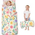 thumbnail image 1 of Pioneer Flower Floral Print Pattern Toddler Nap Mats for Kids Preschool,Sleeping Mat Bag or Kids,Toddler Sleeping Bag,Toddler Nap Mat or Daycare, 1 of 6
