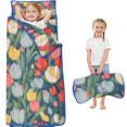 thumbnail image 1 of Pioneer Flower Floral Print Pattern Toddler Nap Mats for Kids Preschool,Sleeping Mat Bag or Kids,Toddler Sleeping Bag,Toddler Nap Mat or Daycare, 1 of 6