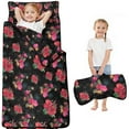 thumbnail image 1 of Pioneer Flower Floral Print Pattern Toddler Nap Mats for Kids Preschool,Sleeping Mat Bag or Kids,Toddler Sleeping Bag,Toddler Nap Mat or Daycare, 1 of 6