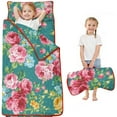 thumbnail image 1 of Pioneer Flower Floral Print Pattern Toddler Nap Mats for Kids Preschool,Sleeping Mat Bag or Kids,Toddler Sleeping Bag,Toddler Nap Mat or Daycare, 1 of 6