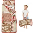 thumbnail image 1 of Pioneer Flower Floral Print Pattern Toddler Nap Mats for Kids Preschool,Sleeping Mat Bag or Kids,Toddler Sleeping Bag,Toddler Nap Mat or Daycare, 1 of 6