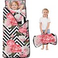thumbnail image 1 of Pioneer Flower Floral Print Pattern Toddler Nap Mats for Kids Preschool,Sleeping Mat Bag or Kids,Toddler Sleeping Bag,Toddler Nap Mat or Daycare, 1 of 6