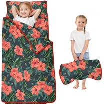 Pioneer Flower Floral Print Pattern Toddler Nap Mats for Kids Preschool,Sleeping Mat Bag or Kids,Toddler Sleeping Bag,Toddler Nap Mat or Daycare