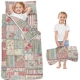 thumbnail image 1 of Pioneer Flower Floral Print Pattern Toddler Nap Mats for Kids Preschool,Sleeping Mat Bag or Kids,Toddler Sleeping Bag,Toddler Nap Mat or Daycare, 1 of 6
