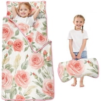 Pioneer Flower Floral Print Pattern Toddler Nap Mats for Kids Preschool,Sleeping Mat Bag or Kids,Toddler Sleeping Bag,Toddler Nap Mat or Daycare