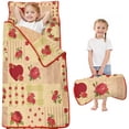 thumbnail image 1 of Pioneer Flower Floral Print Pattern Toddler Nap Mats for Kids Preschool,Sleeping Mat Bag or Kids,Toddler Sleeping Bag,Toddler Nap Mat or Daycare, 1 of 6
