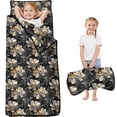 thumbnail image 1 of Pioneer Flower Floral Print Pattern Toddler Nap Mats for Kids Preschool,Sleeping Mat Bag or Kids,Toddler Sleeping Bag,Toddler Nap Mat or Daycare, 1 of 6