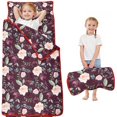 thumbnail image 1 of Pioneer Flower Floral Print Pattern Toddler Nap Mats for Kids Preschool,Sleeping Mat Bag or Kids,Toddler Sleeping Bag,Toddler Nap Mat or Daycare, 1 of 6
