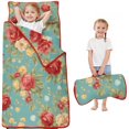 thumbnail image 1 of Pioneer Flower Floral Print Pattern Toddler Nap Mats for Kids Preschool,Sleeping Mat Bag or Kids,Toddler Sleeping Bag,Toddler Nap Mat or Daycare, 1 of 6