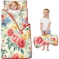 thumbnail image 1 of Pioneer Flower Floral Print Pattern Toddler Nap Mats for Kids Preschool,Sleeping Mat Bag or Kids,Toddler Sleeping Bag,Toddler Nap Mat or Daycare, 1 of 6