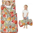 thumbnail image 1 of Pioneer Flower Floral Print Pattern Toddler Nap Mats for Kids Preschool,Sleeping Mat Bag or Kids,Toddler Sleeping Bag,Toddler Nap Mat or Daycare, 1 of 6