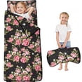 thumbnail image 1 of Pioneer Flower Floral Print Pattern Toddler Nap Mats for Kids Preschool,Sleeping Mat Bag or Kids,Toddler Sleeping Bag,Toddler Nap Mat or Daycare, 1 of 6