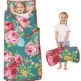 thumbnail image 1 of Pioneer Flower Floral Print Pattern Toddler Nap Mats for Kids Preschool,Sleeping Mat Bag or Kids,Toddler Sleeping Bag,Toddler Nap Mat or Daycare, 1 of 6
