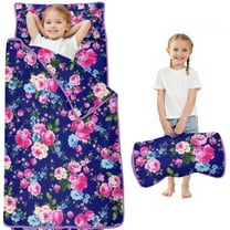 Pioneer Flower Floral Print Pattern Toddler Nap Mats for Kids Preschool,Sleeping Mat Bag or Kids,Toddler Sleeping Bag,Toddler Nap Mat or Daycare
