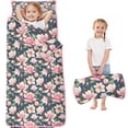 thumbnail image 1 of Pioneer Flower Floral Print Pattern Toddler Nap Mats for Kids Preschool,Sleeping Mat Bag or Kids,Toddler Sleeping Bag,Toddler Nap Mat or Daycare, 1 of 6