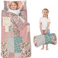 thumbnail image 1 of Pioneer Flower Floral Print Pattern Toddler Nap Mats for Kids Preschool,Sleeping Mat Bag or Kids,Toddler Sleeping Bag,Toddler Nap Mat or Daycare, 1 of 6