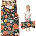 thumbnail image 1 of Pioneer Flower Floral Print Pattern Toddler Nap Mats for Kids Preschool,Sleeping Mat Bag or Kids,Toddler Sleeping Bag,Toddler Nap Mat or Daycare, 1 of 6
