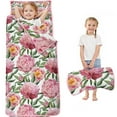 thumbnail image 1 of Pioneer Flower Floral Print Pattern Toddler Nap Mats for Kids Preschool,Sleeping Mat Bag or Kids,Toddler Sleeping Bag,Toddler Nap Mat or Daycare, 1 of 6