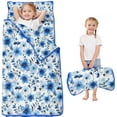thumbnail image 1 of Pioneer Flower Floral Print Pattern Toddler Nap Mats for Kids Preschool,Sleeping Mat Bag or Kids,Toddler Sleeping Bag,Toddler Nap Mat or Daycare, 1 of 6