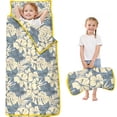 thumbnail image 1 of Pioneer Flower Floral Print Pattern Toddler Nap Mats for Kids Preschool,Sleeping Mat Bag or Kids,Toddler Sleeping Bag,Toddler Nap Mat or Daycare, 1 of 6