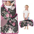 thumbnail image 1 of Pioneer Flower Floral Print Pattern Toddler Nap Mats for Kids Preschool,Sleeping Mat Bag or Kids,Toddler Sleeping Bag,Toddler Nap Mat or Daycare, 1 of 6