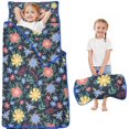 thumbnail image 1 of Pioneer Flower Floral Print Pattern Toddler Nap Mats for Kids Preschool,Sleeping Mat Bag or Kids,Toddler Sleeping Bag,Toddler Nap Mat or Daycare, 1 of 6
