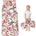 thumbnail image 1 of Pioneer Flower Floral Print Pattern Toddler Nap Mats for Kids Preschool,Sleeping Mat Bag or Kids,Toddler Sleeping Bag,Toddler Nap Mat or Daycare, 1 of 6