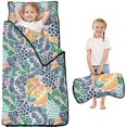 thumbnail image 1 of Pioneer Flower Floral Print Pattern Toddler Nap Mats for Kids Preschool,Sleeping Mat Bag or Kids,Toddler Sleeping Bag,Toddler Nap Mat or Daycare, 1 of 6