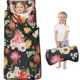 thumbnail image 1 of Pioneer Flower Floral Print Pattern Toddler Nap Mats for Kids Preschool,Sleeping Mat Bag or Kids,Toddler Sleeping Bag,Toddler Nap Mat or Daycare, 1 of 6