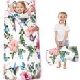 thumbnail image 1 of Pioneer Flower Floral Print Pattern Toddler Nap Mats for Kids Preschool,Sleeping Mat Bag or Kids,Toddler Sleeping Bag,Toddler Nap Mat or Daycare, 1 of 6