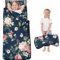thumbnail image 1 of Pioneer Flower Floral Print Pattern Toddler Nap Mats for Kids Preschool,Sleeping Mat Bag or Kids,Toddler Sleeping Bag,Toddler Nap Mat or Daycare, 1 of 6